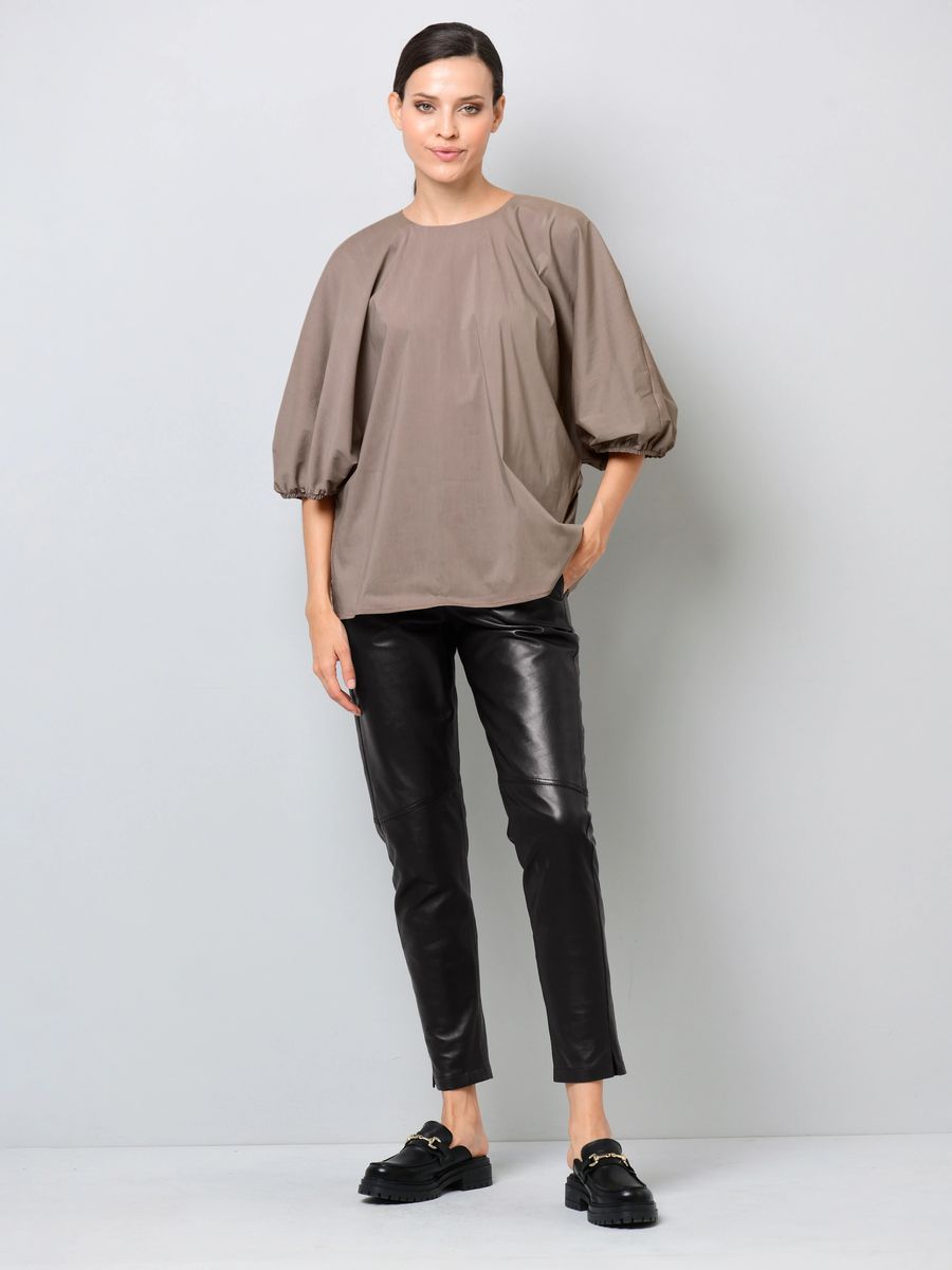 Moderne Oversized-Bluse mit Ballonärmeln