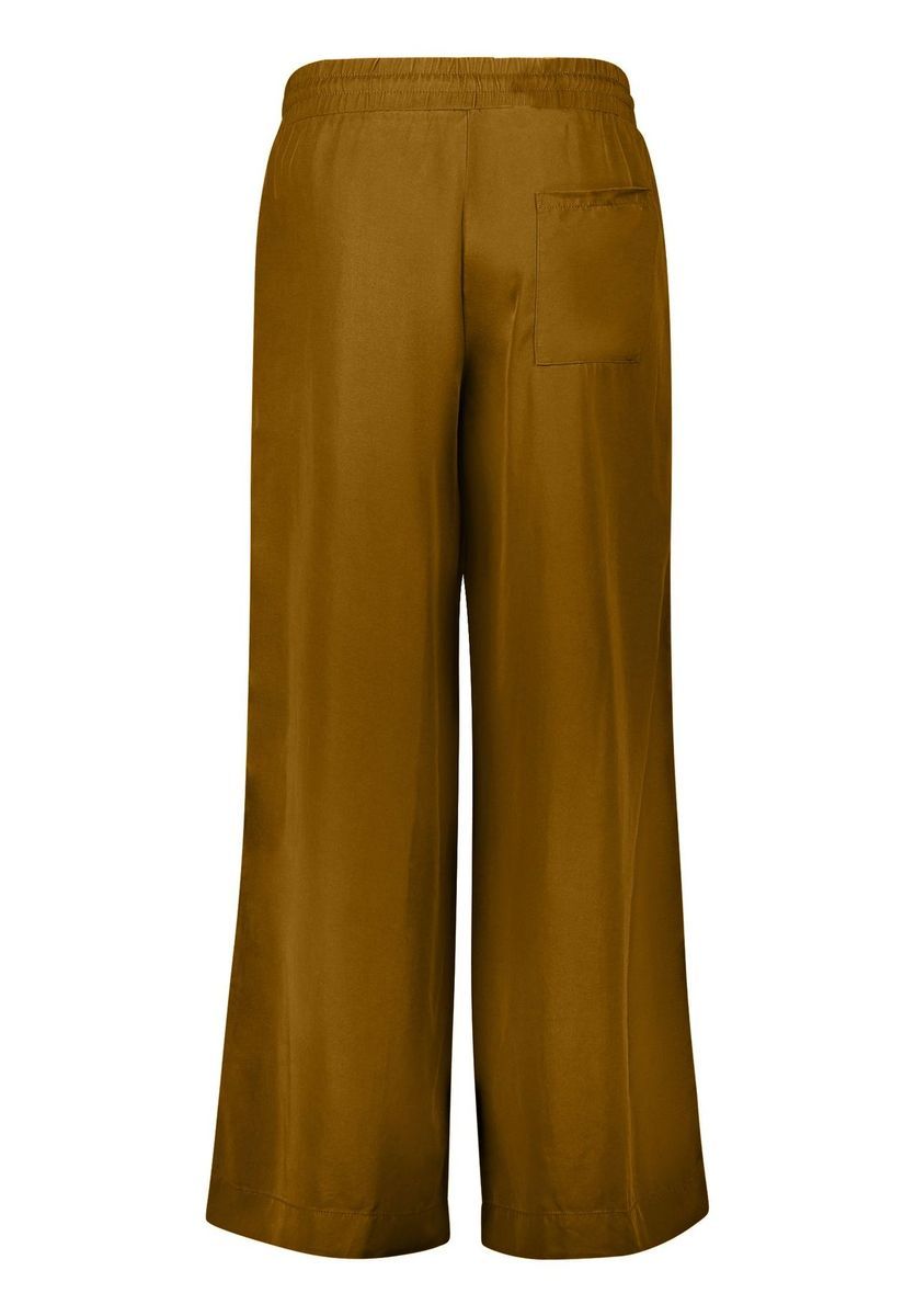 Weite Palazzo-Hose mit Kordelzug