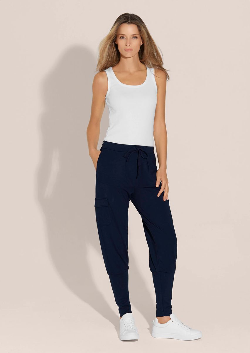 Cargo-Jogginghose mit schmalen Bündchen