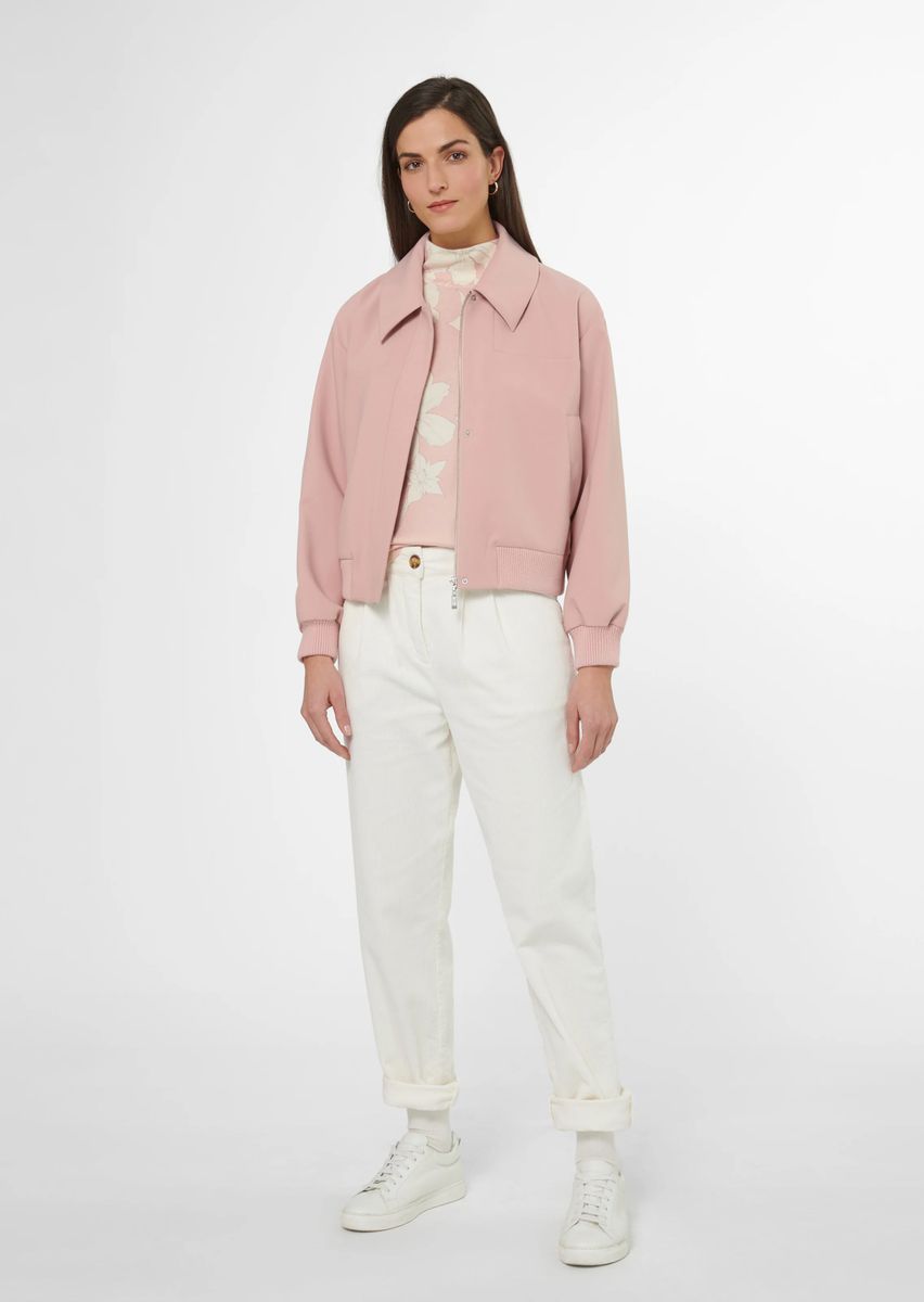 Kurzblouson mit Reißverschluss
