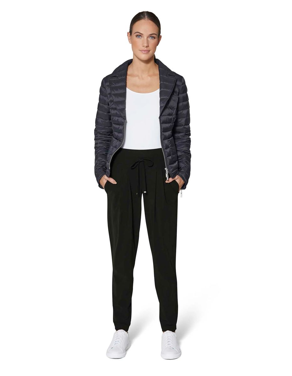 Elegante Microjersey-Reise-Joggpants