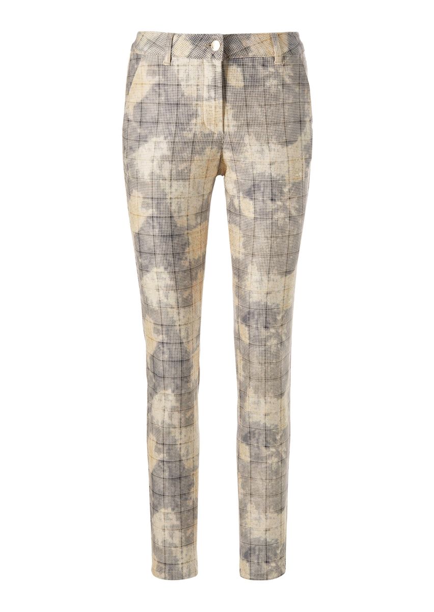 Slim-Fit Hose mit Grafik-Print