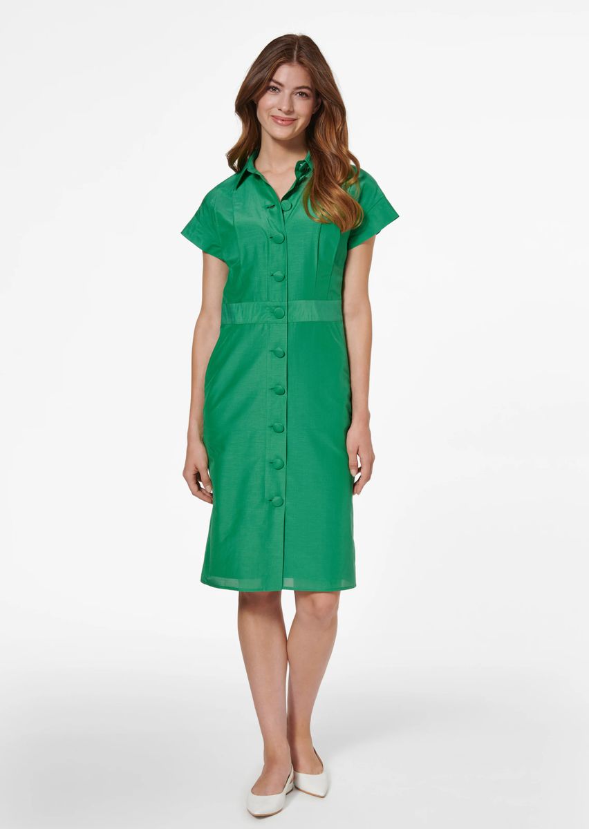 Klassisches Hemdblusenkleid in Etuiform