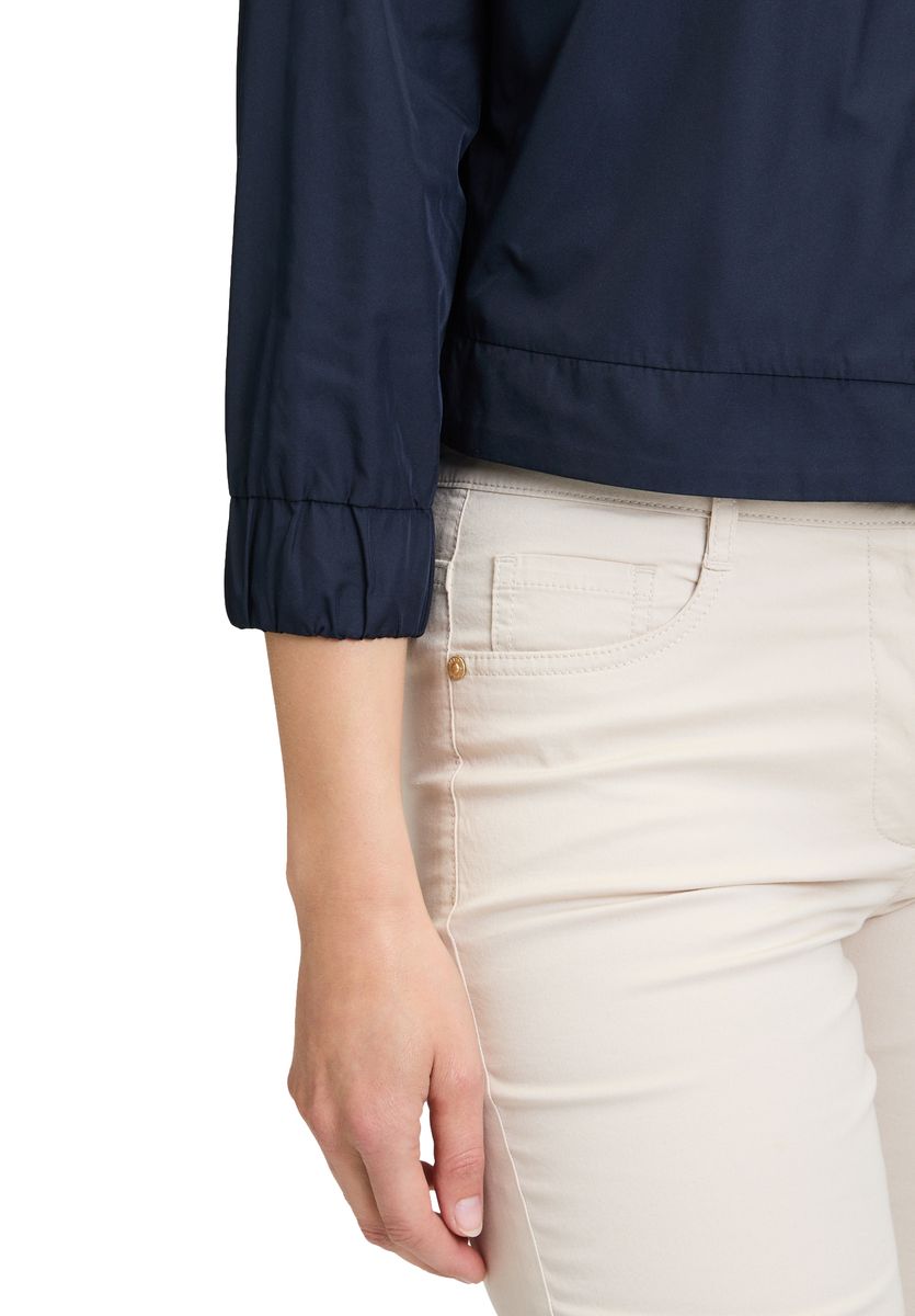 Lässige Blousonjacke mit lockerer Passform