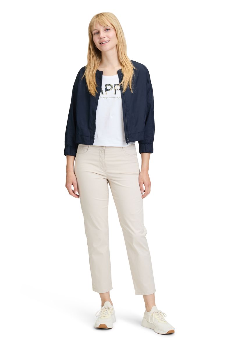 Lässige Blousonjacke mit lockerer Passform