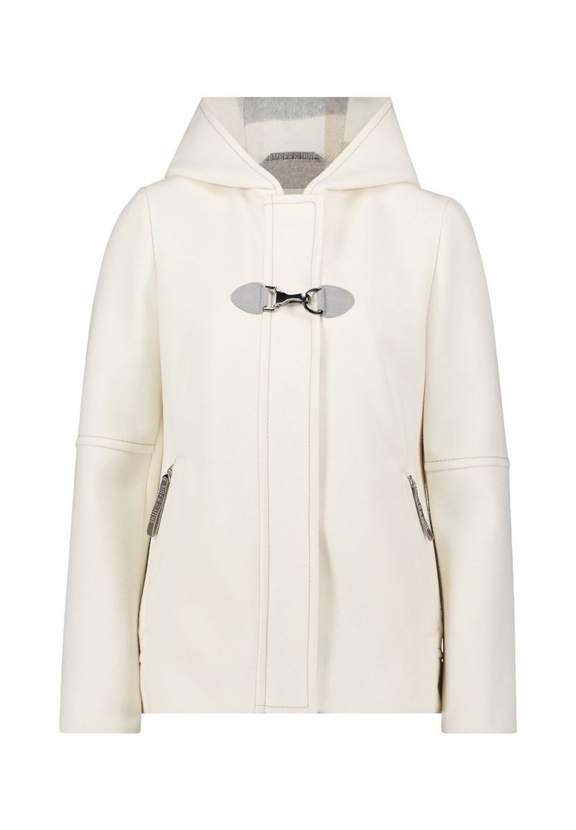 Dufflecoat mit Kapuze und Knebelverschluss