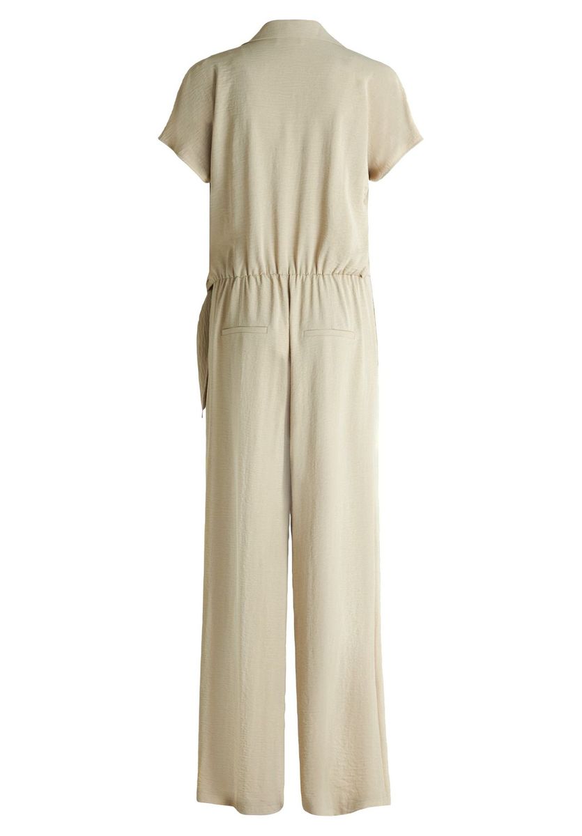 Eleganter Jumpsuit mit weitem Bein und Gürtel