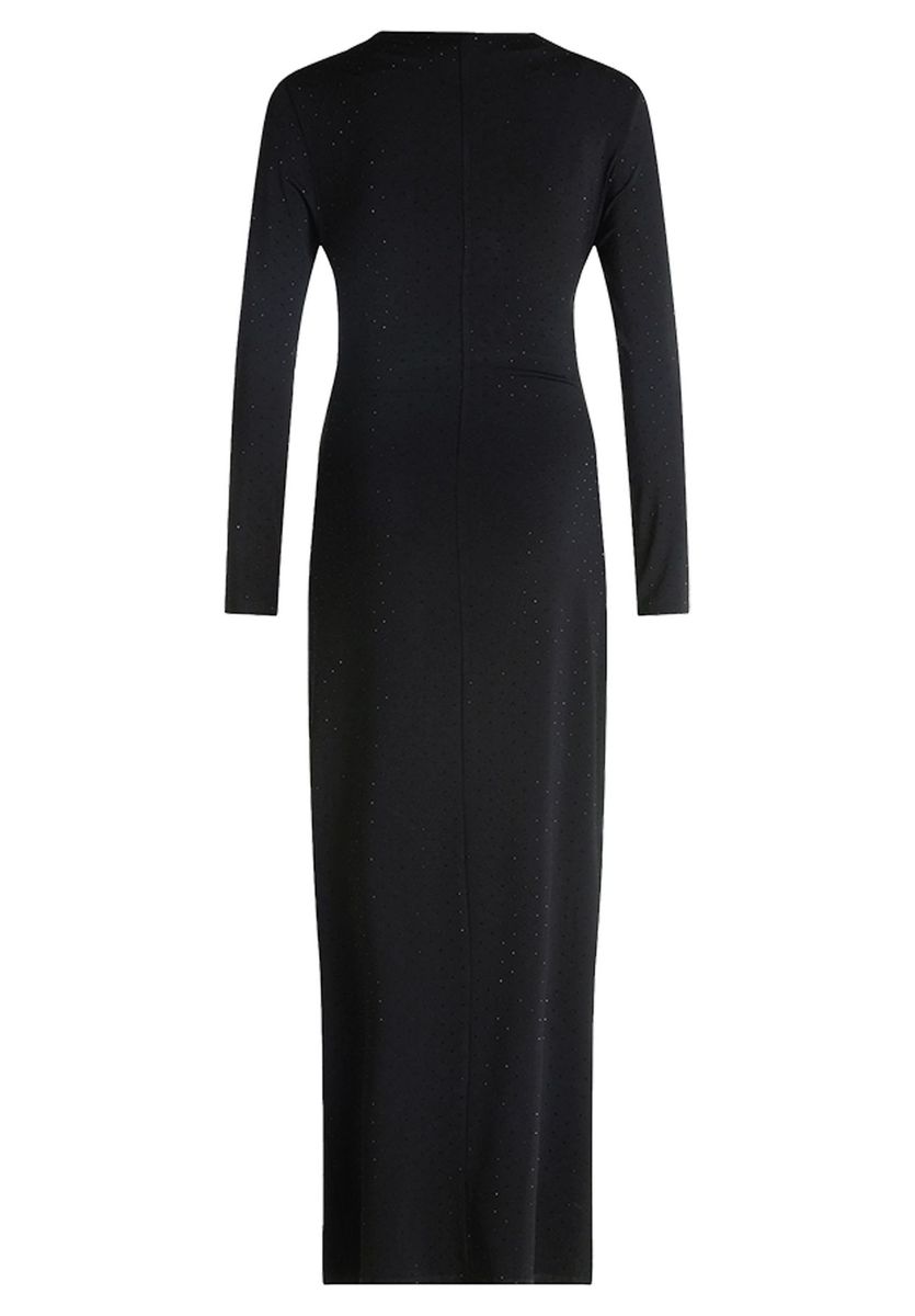 Elegantes gerafftes Wickel-Abendkleid