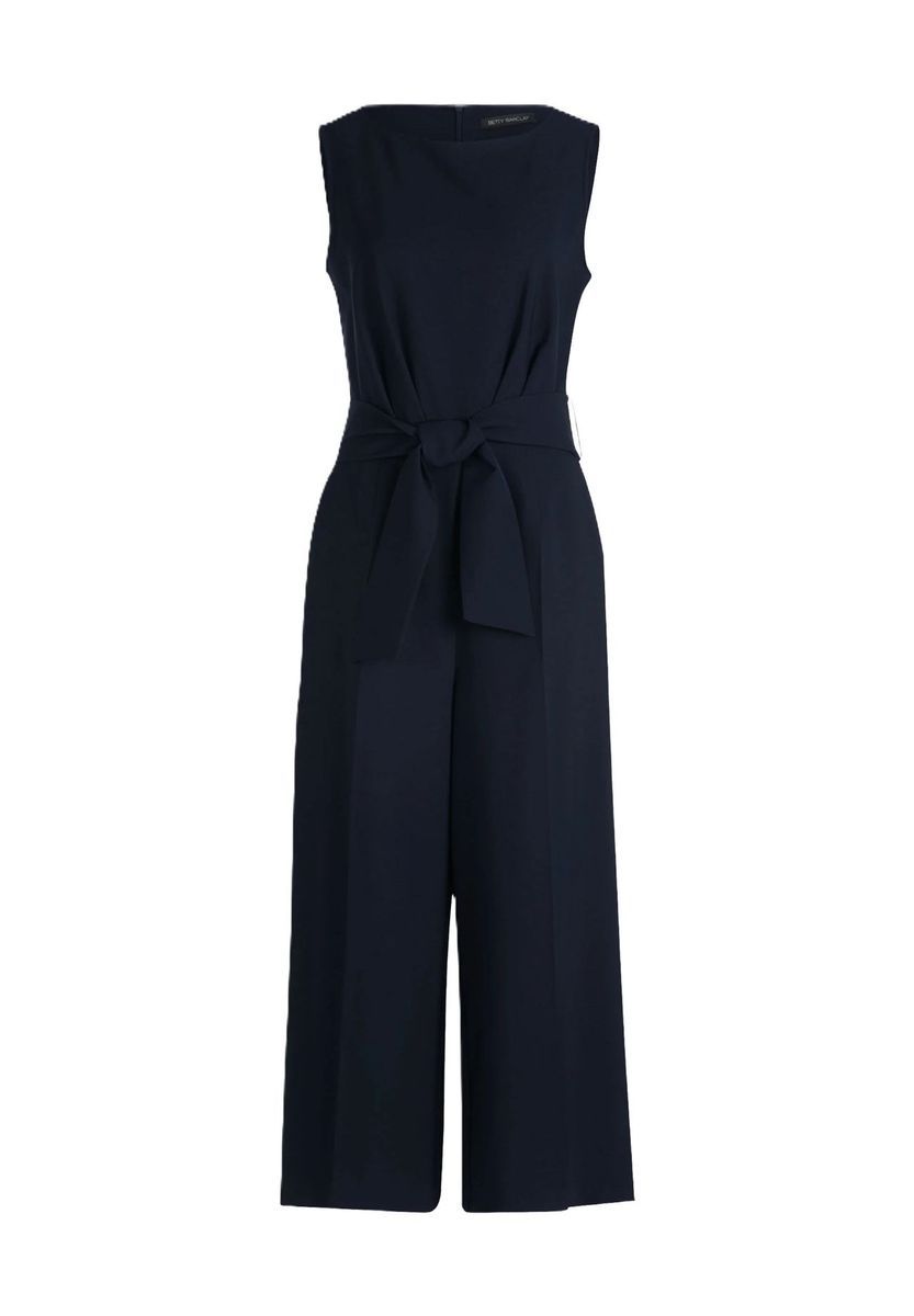 Eleganter ärmelloser Culotte-Jumpsuit mit Gürtel