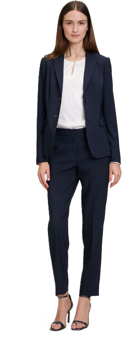 BETTY BARCLAY Blazer, Pattentaschen, für Damen, blau, 36