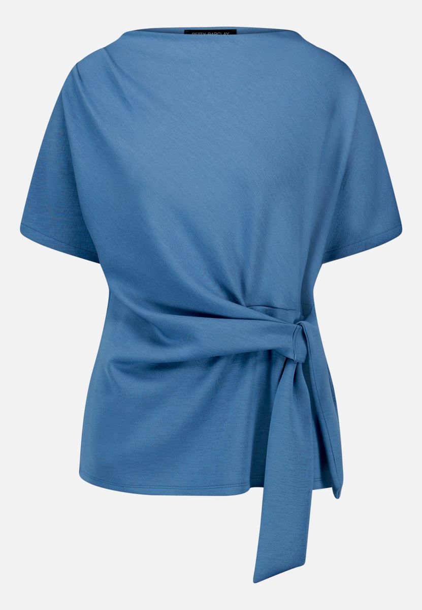 Elegantes Jersey-Oberteil mit Bindedetail