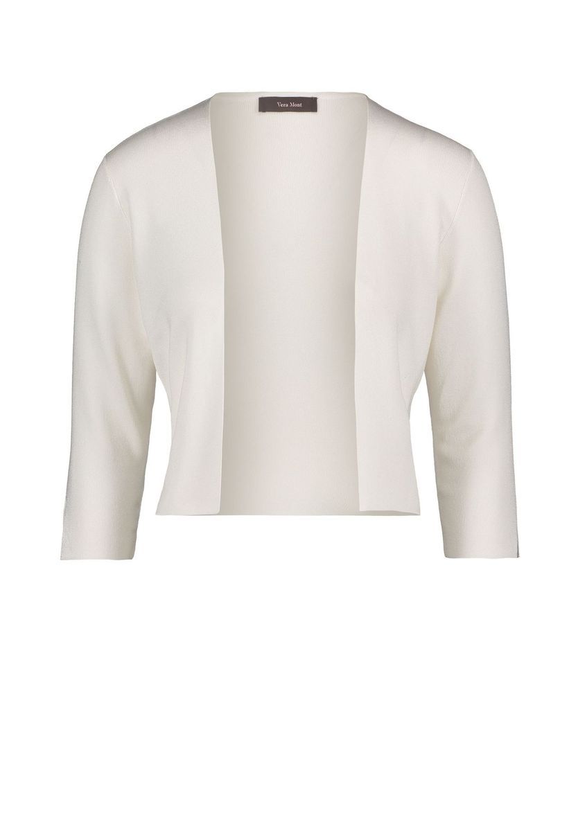 Kurzer Bolero-Janker mit 3/4-Ärmeln