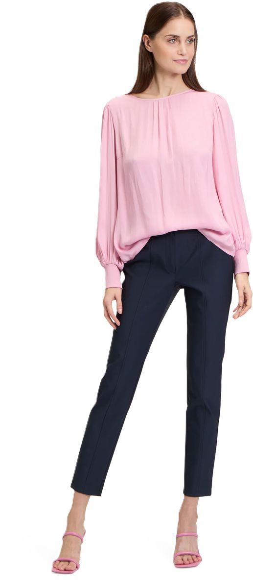 BETTY BARCLAY Chino, 7/8-lang, Bügelfalte, für Damen, blau, 36