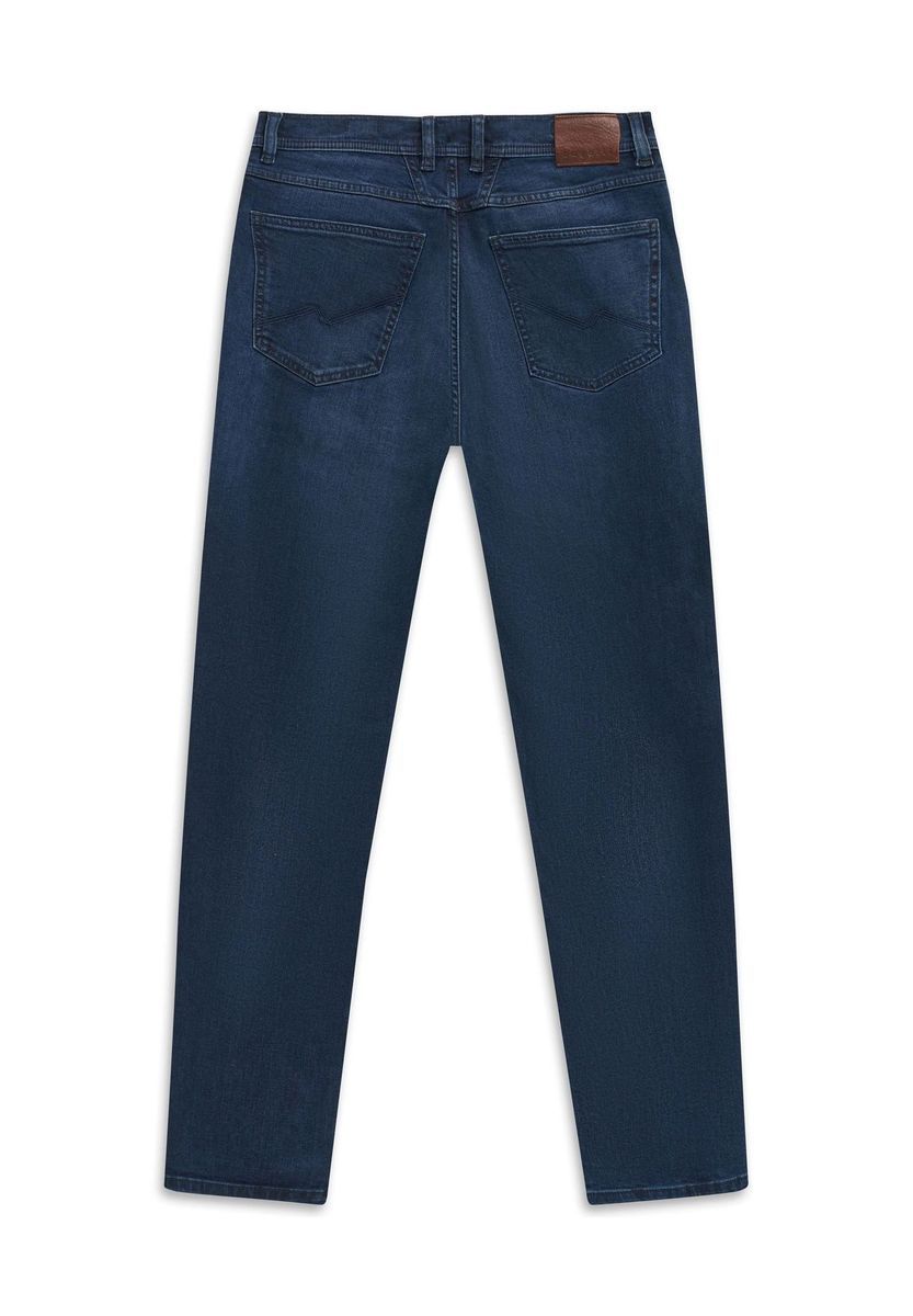Modern Fit 5-Pocket Jeans aus Denim