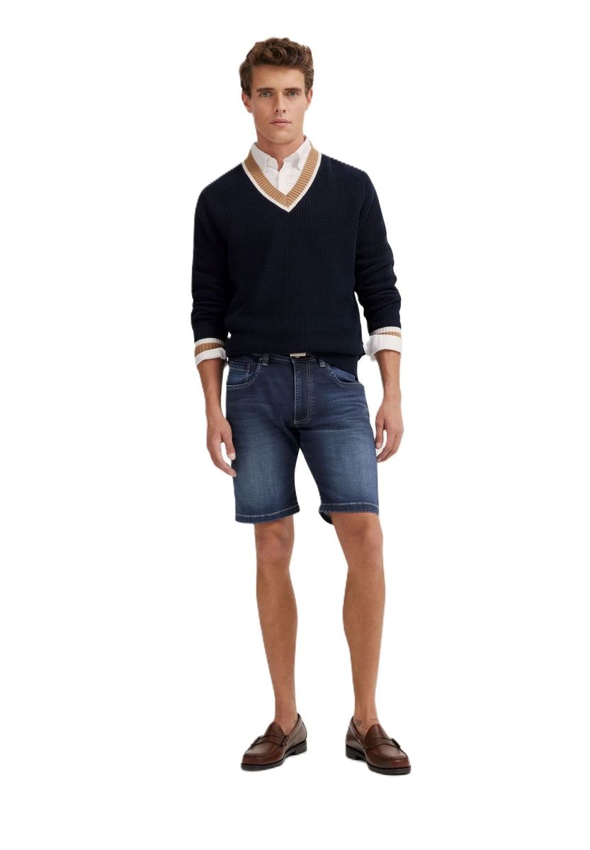 Modern Fit Jeans Bermuda Shorts