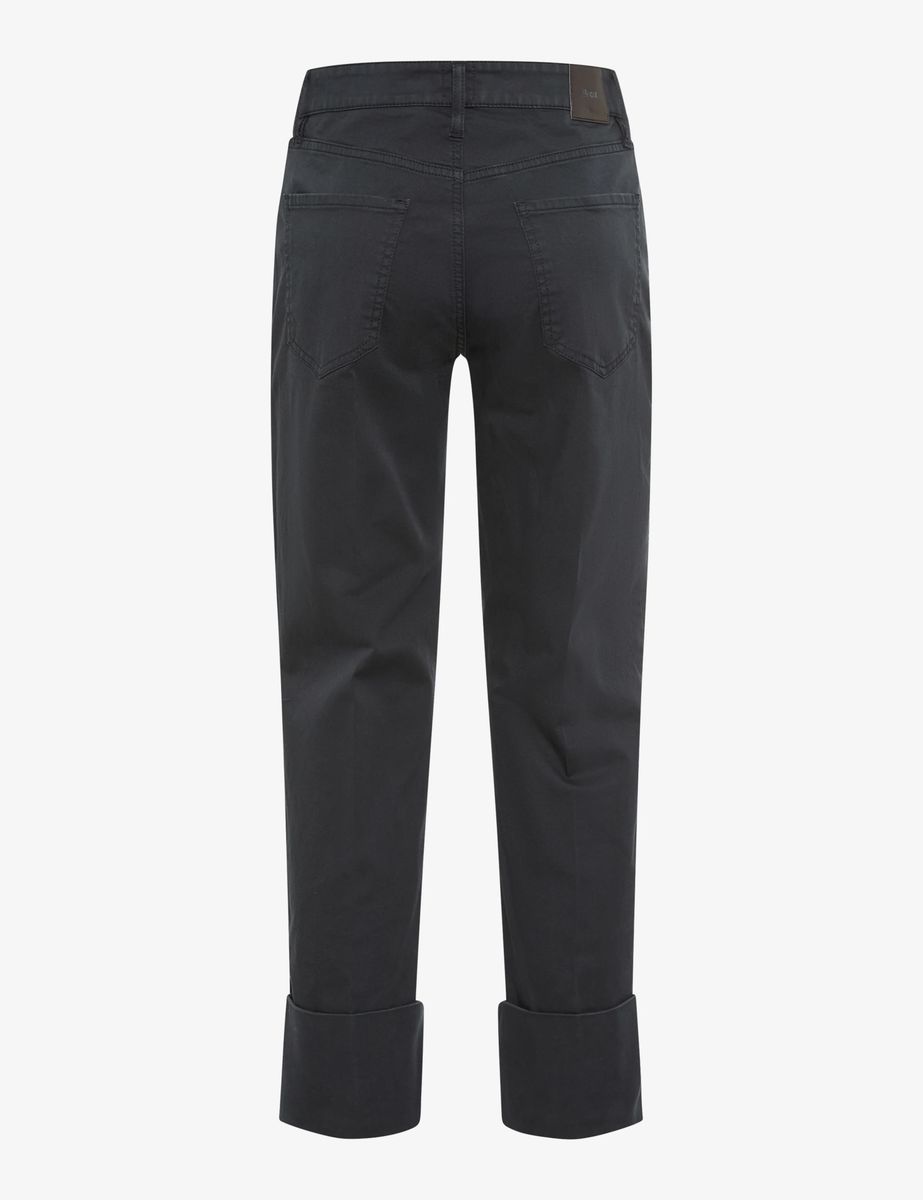 Satin-Hose im Five-Pocket-Stil