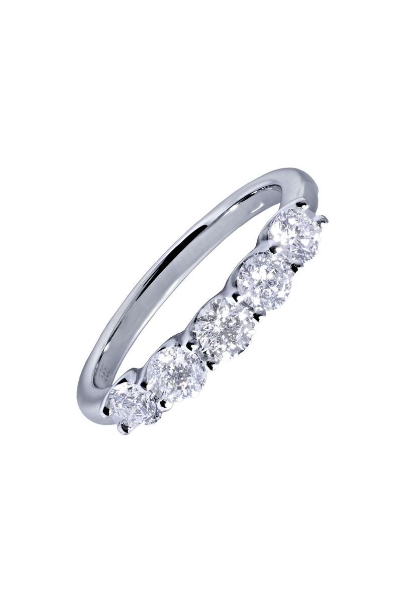 Eleganter Diamant Weißgold Ring