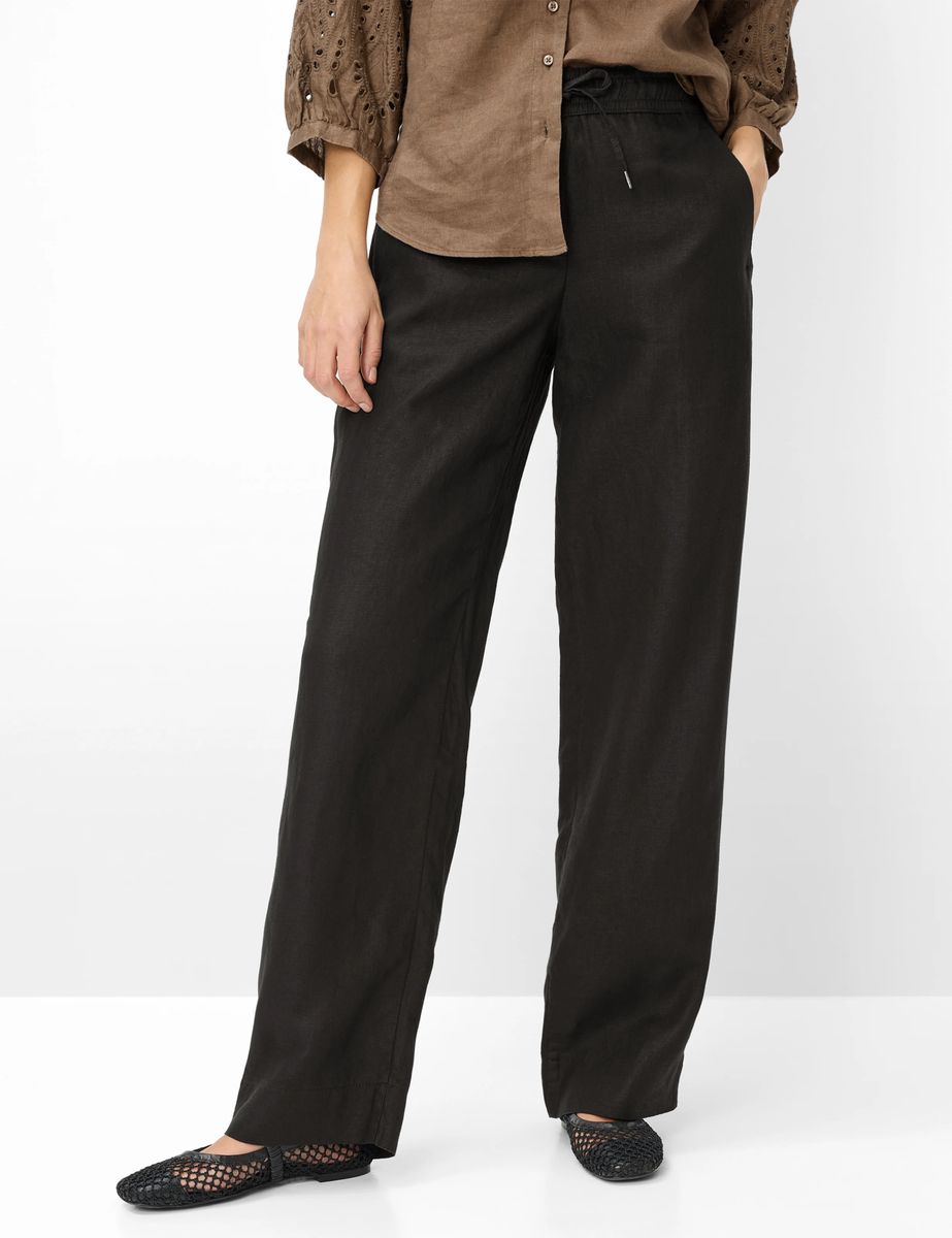 Marlenehose aus reinem Leinen