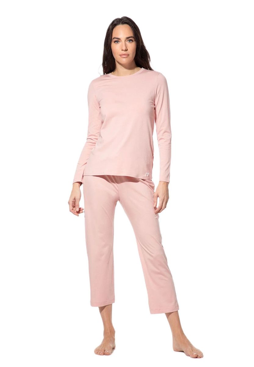 Locker geschnittenes Langarmshirt