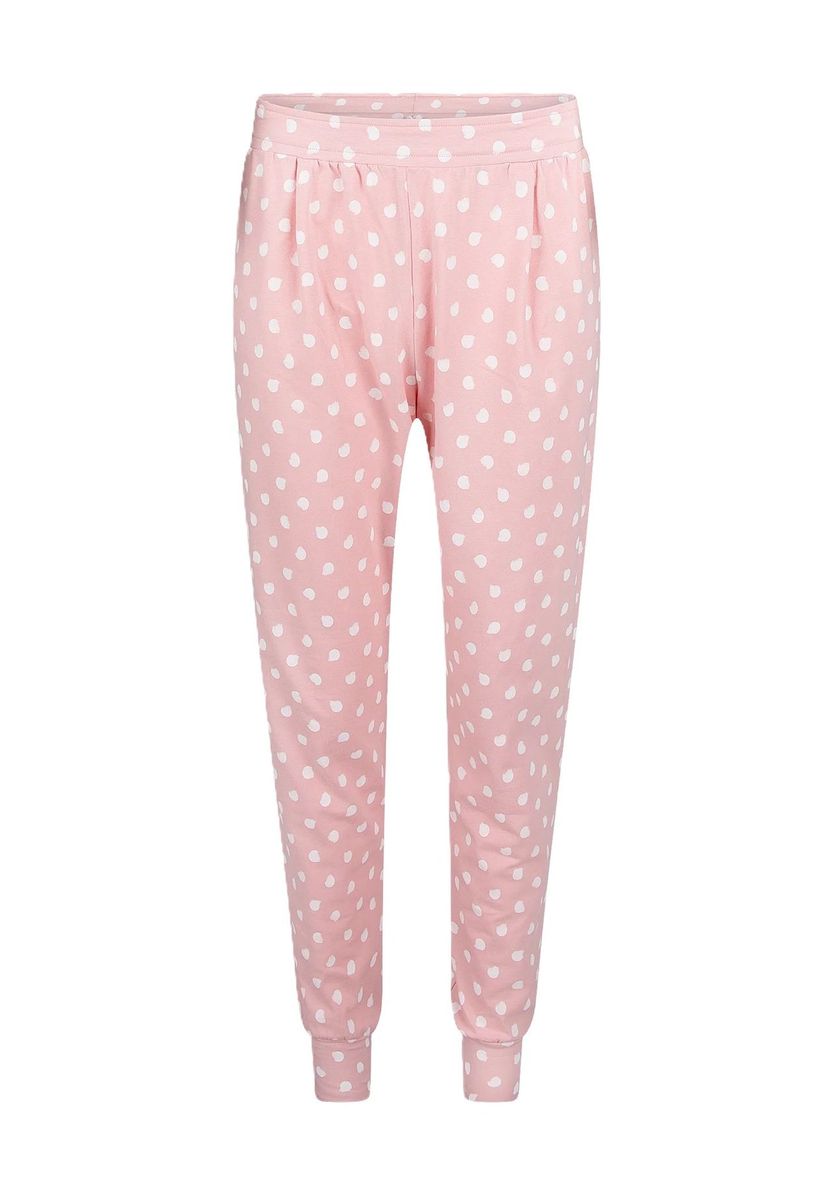 Loungehose mit Polka Dots