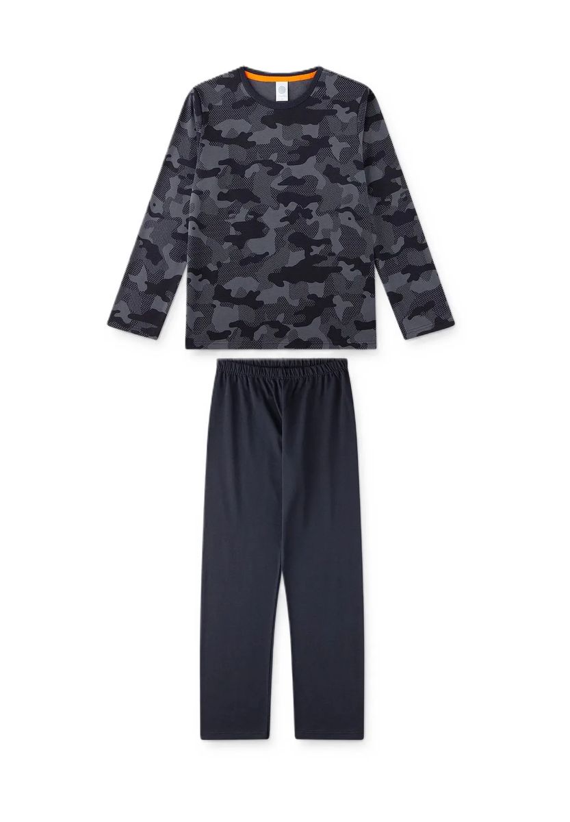 Sanetta Schlafanzug, Baumwolle, für Kinder, blau, 140