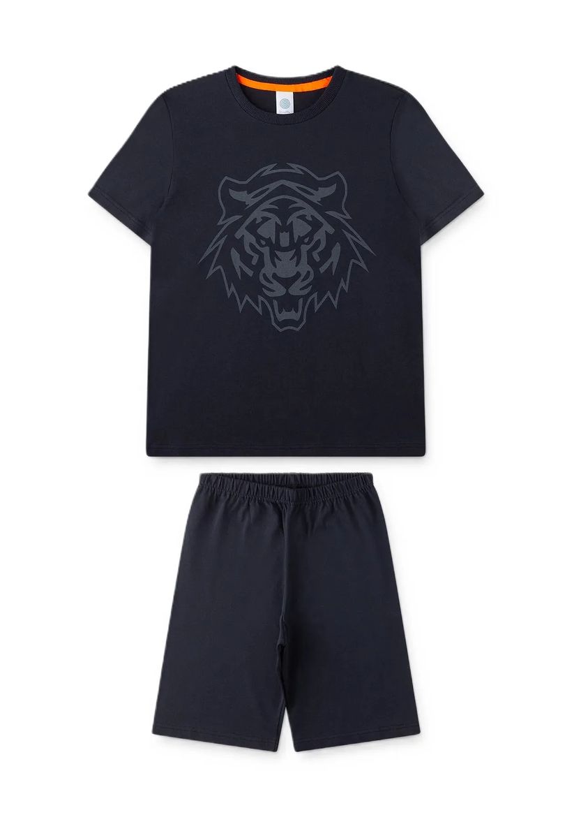 Sanetta Shorty, Baumwolle, Gummibund, für Kinder, blau, 140