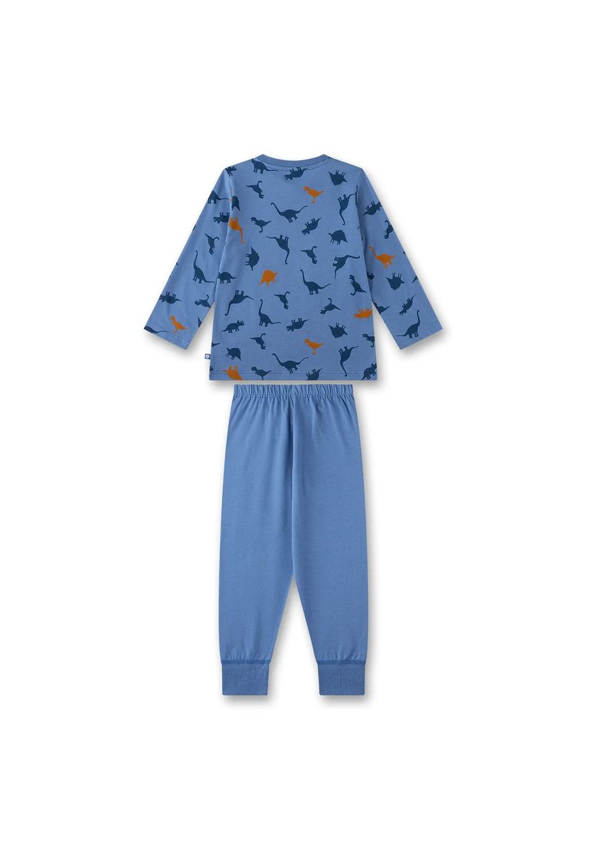 Sanetta Schlafanzug, Baumwolle, für Kinder, blau, 104