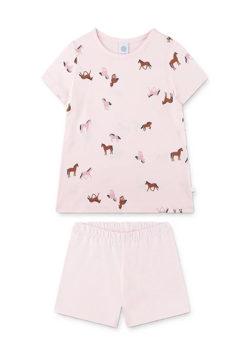 Sanetta Shorty, Baumwolle, für Kinder, rosa, 104