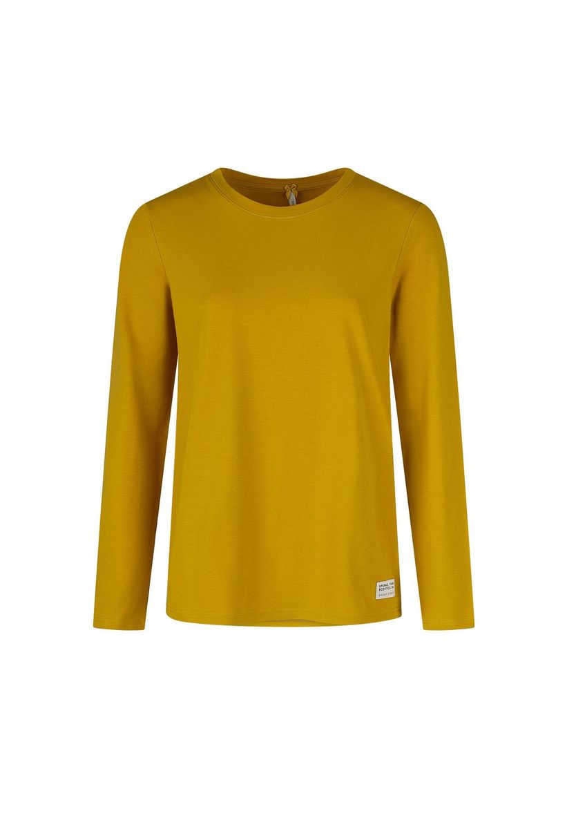 Lässiges Langarm Strickoberteil