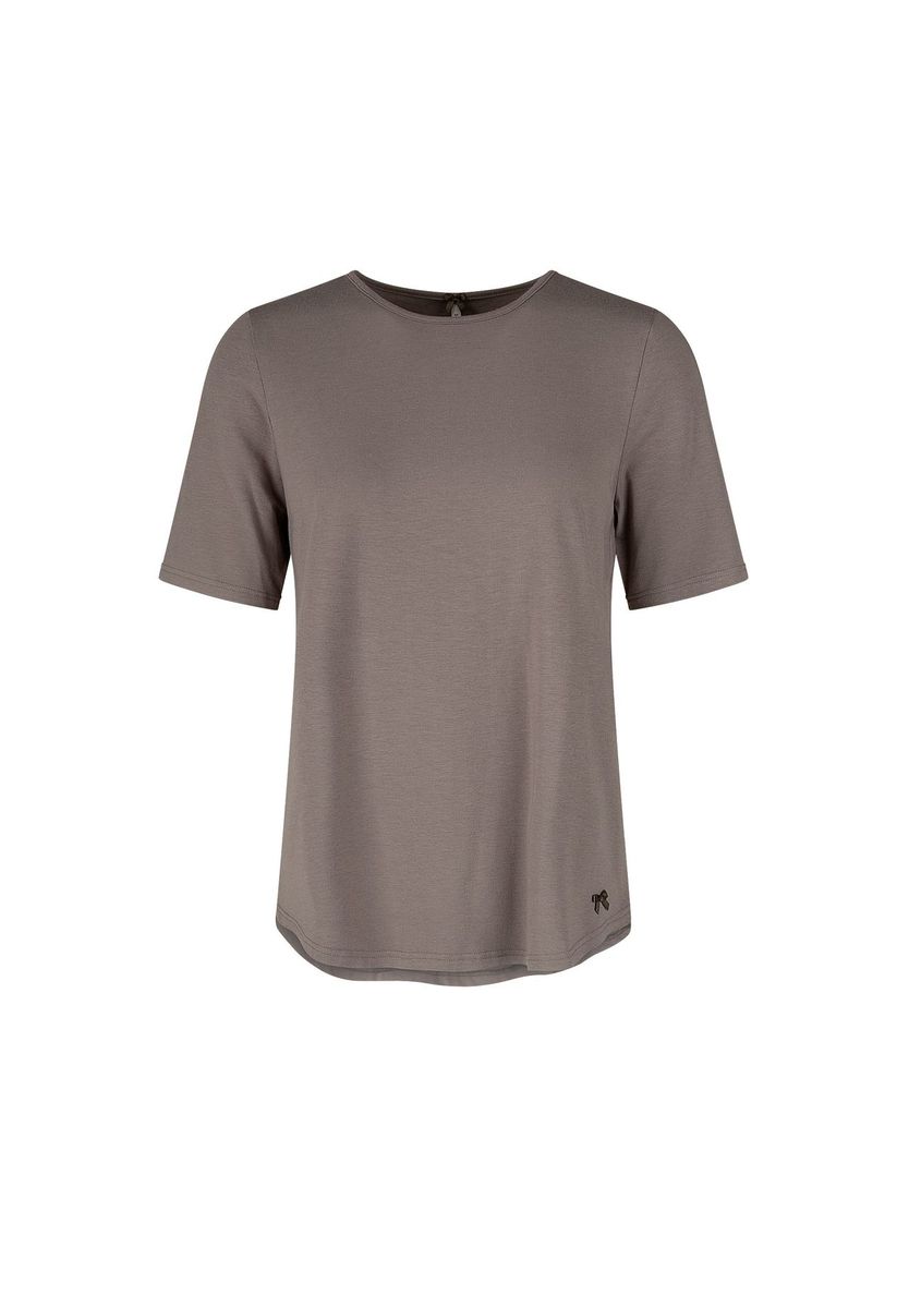 Locker geschnittenes Kurzarm-T-Shirt