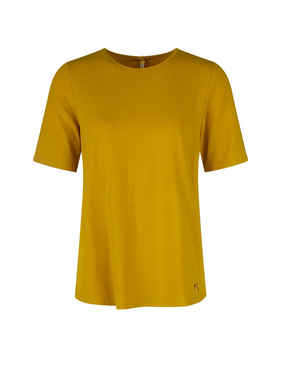Lässiges Rundhals Kurzarm T-Shirt