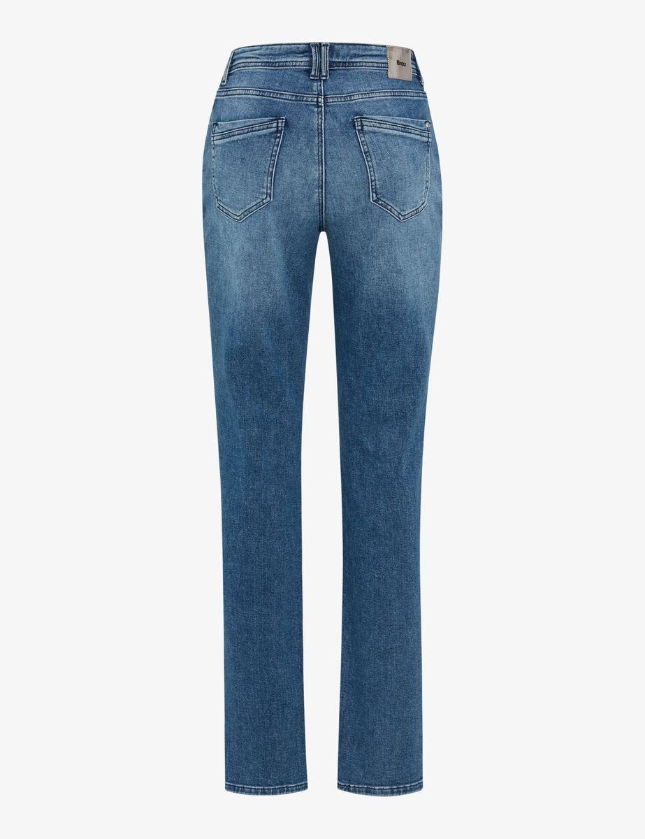 Klassische Straight-Leg-Jeans mit Passform