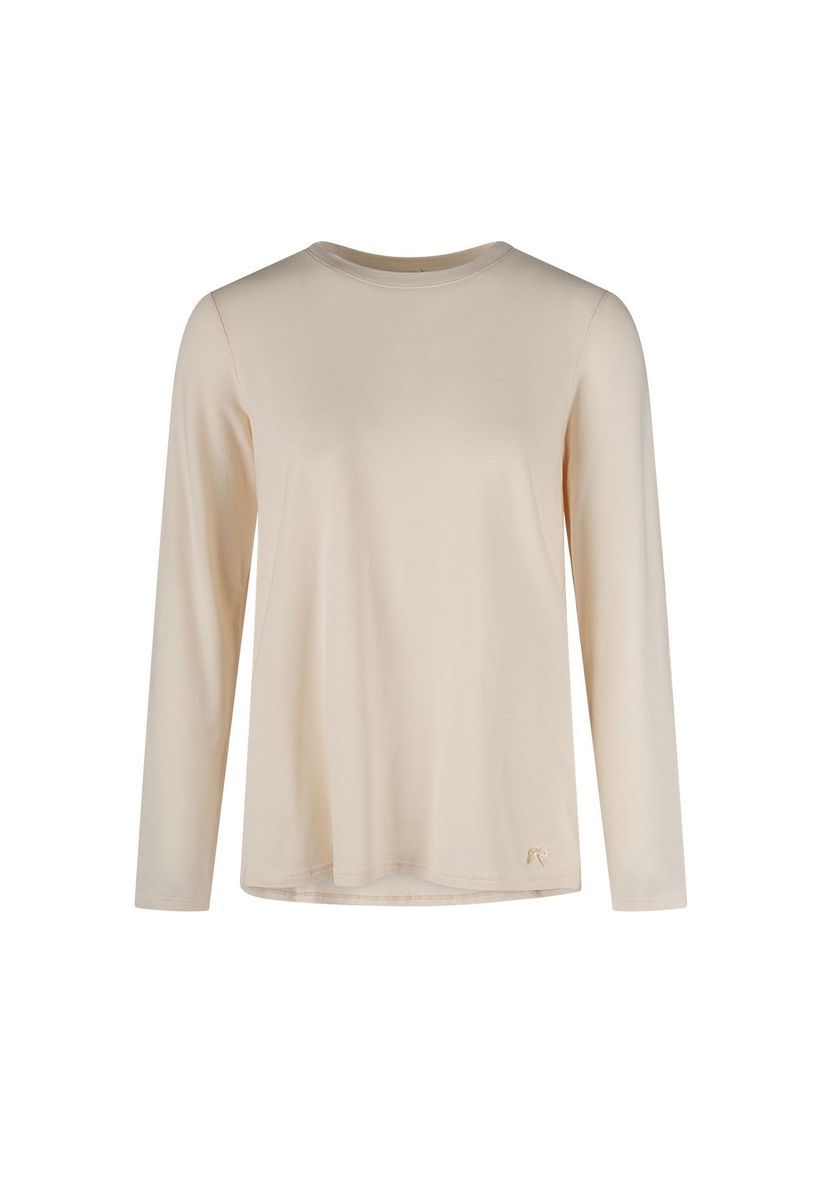 Langärmliges Schlafshirt mit lockerer Passform