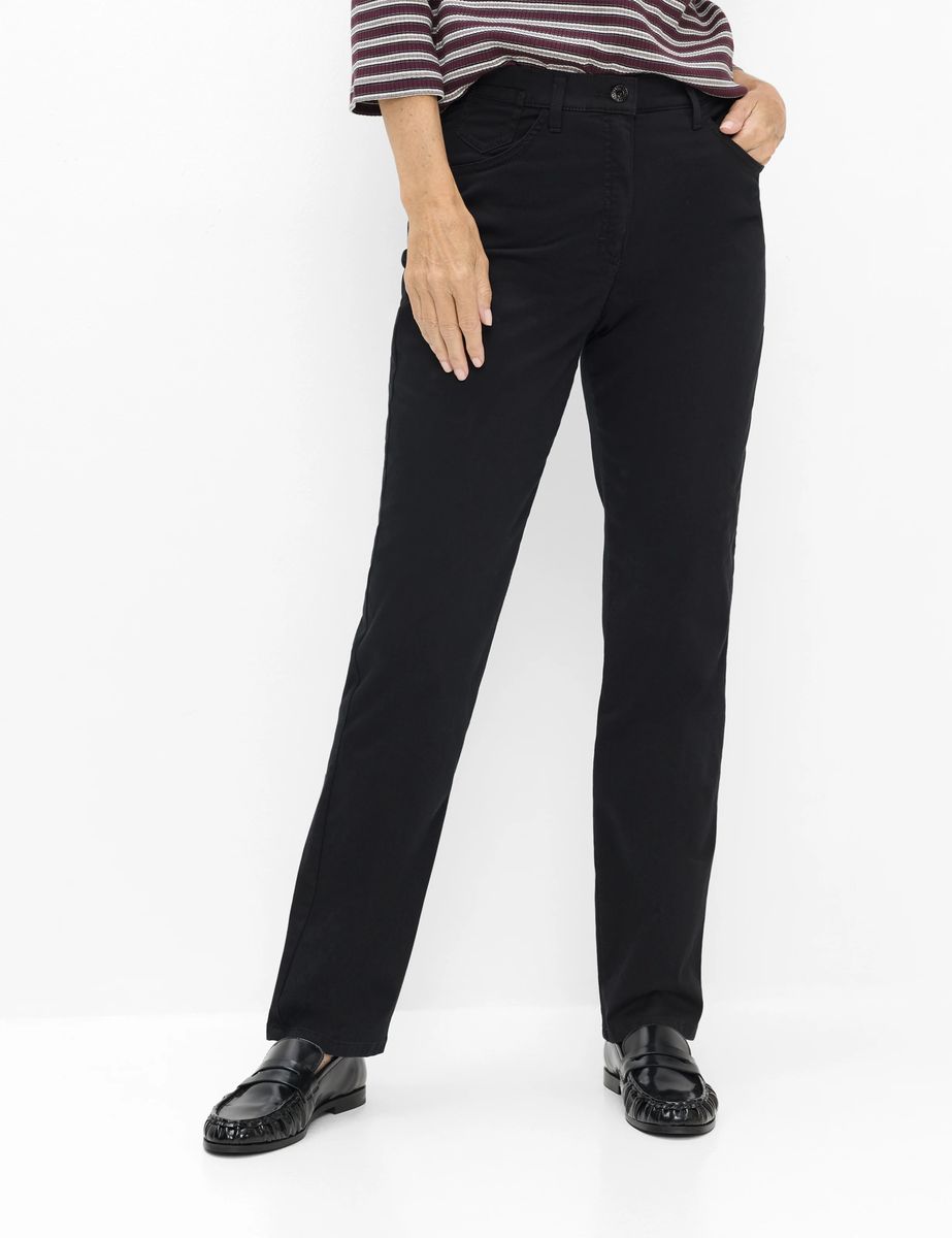 Comfort-Fit Five-Pocket Satinhose