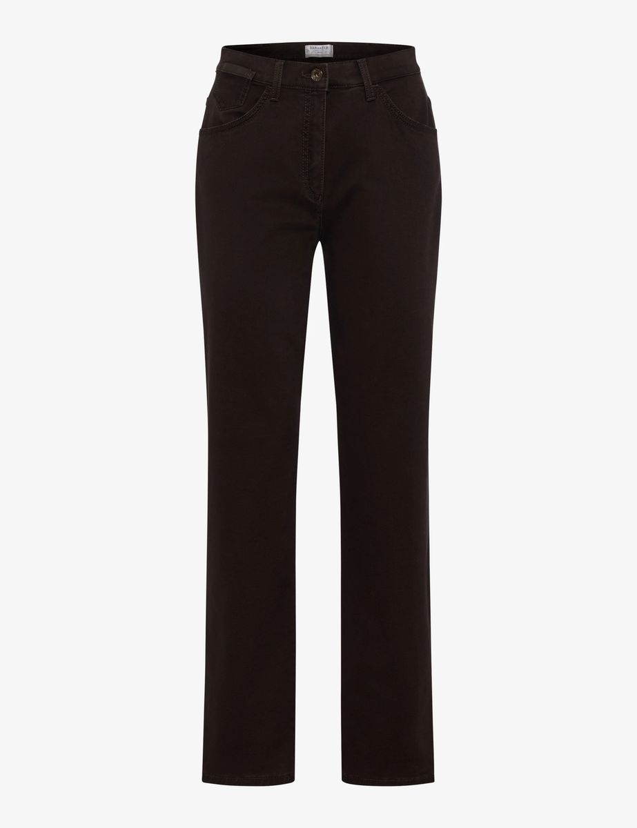 Bequeme Five-Pocket Hose aus Satin
