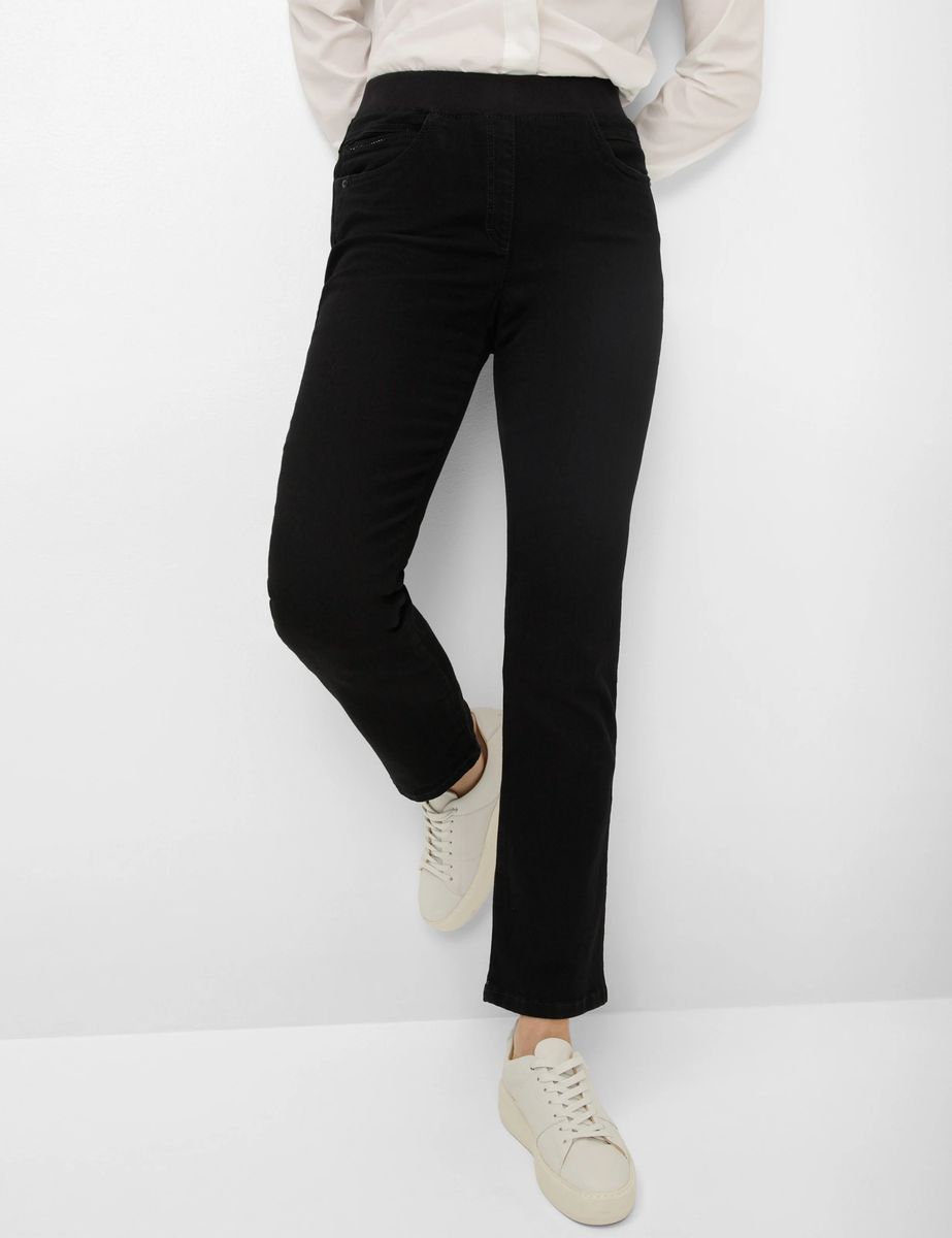 Slim-Fit Five-Pocket Komfort-Hose