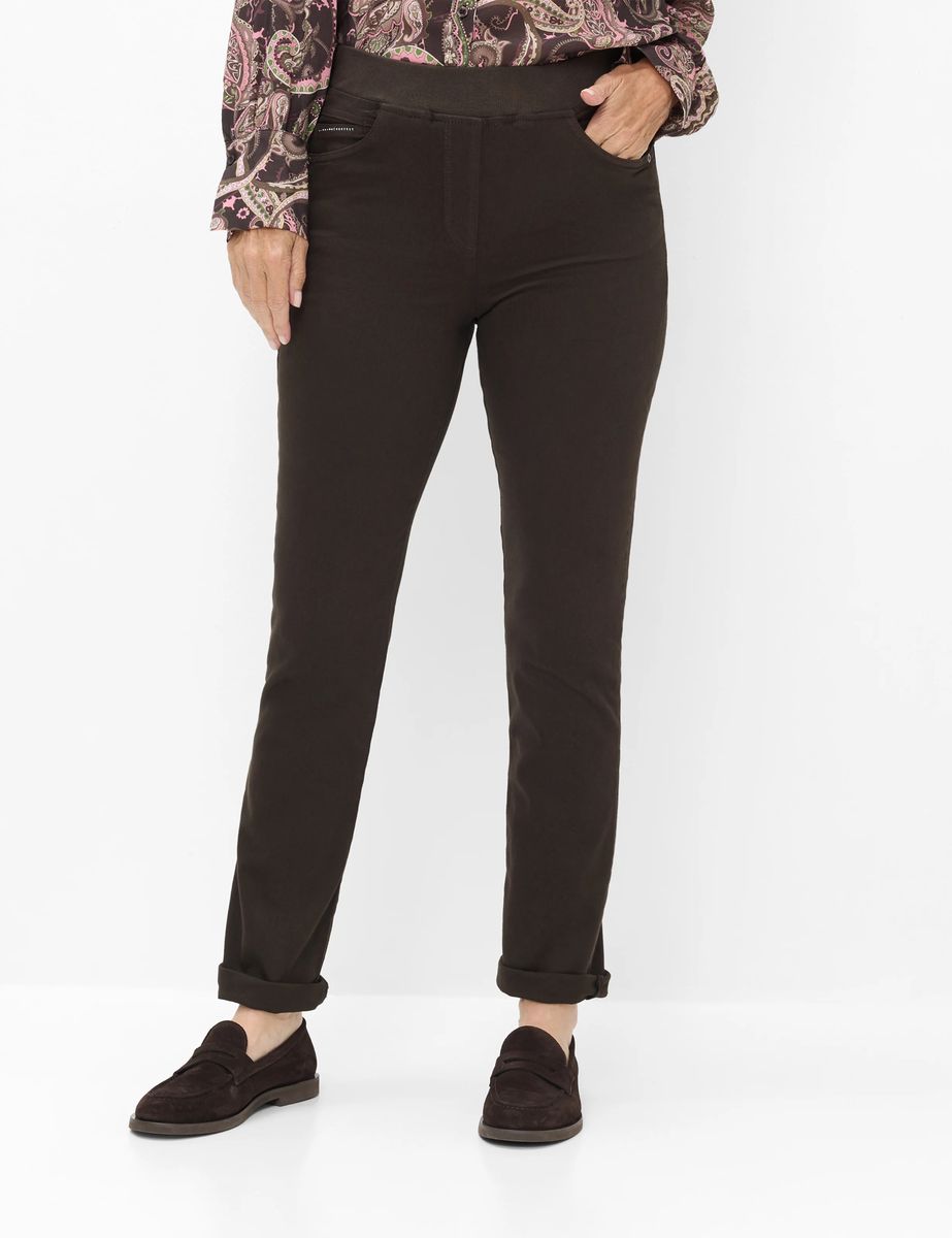 Klassische Slim-Fit-Hose mit Komfortbund