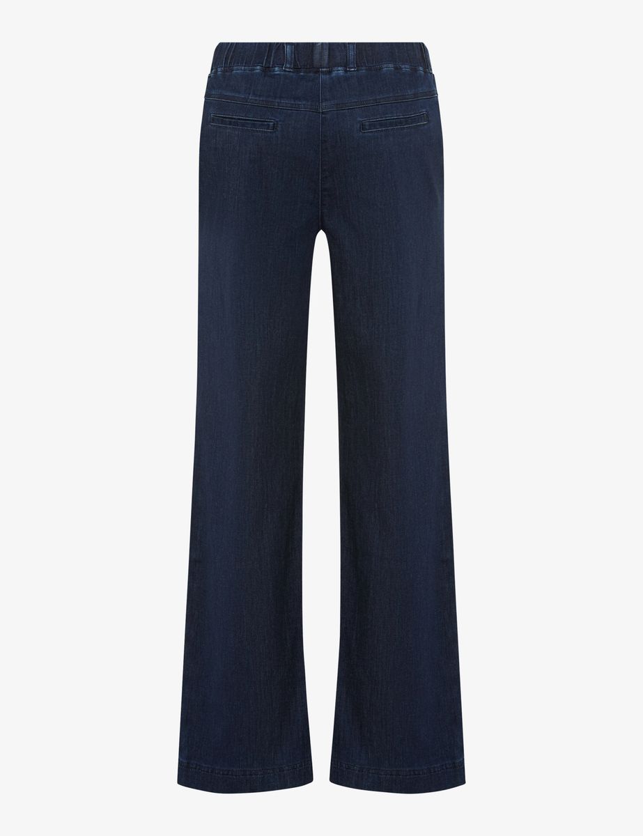 Weit geschnittene High-Waist Jeans