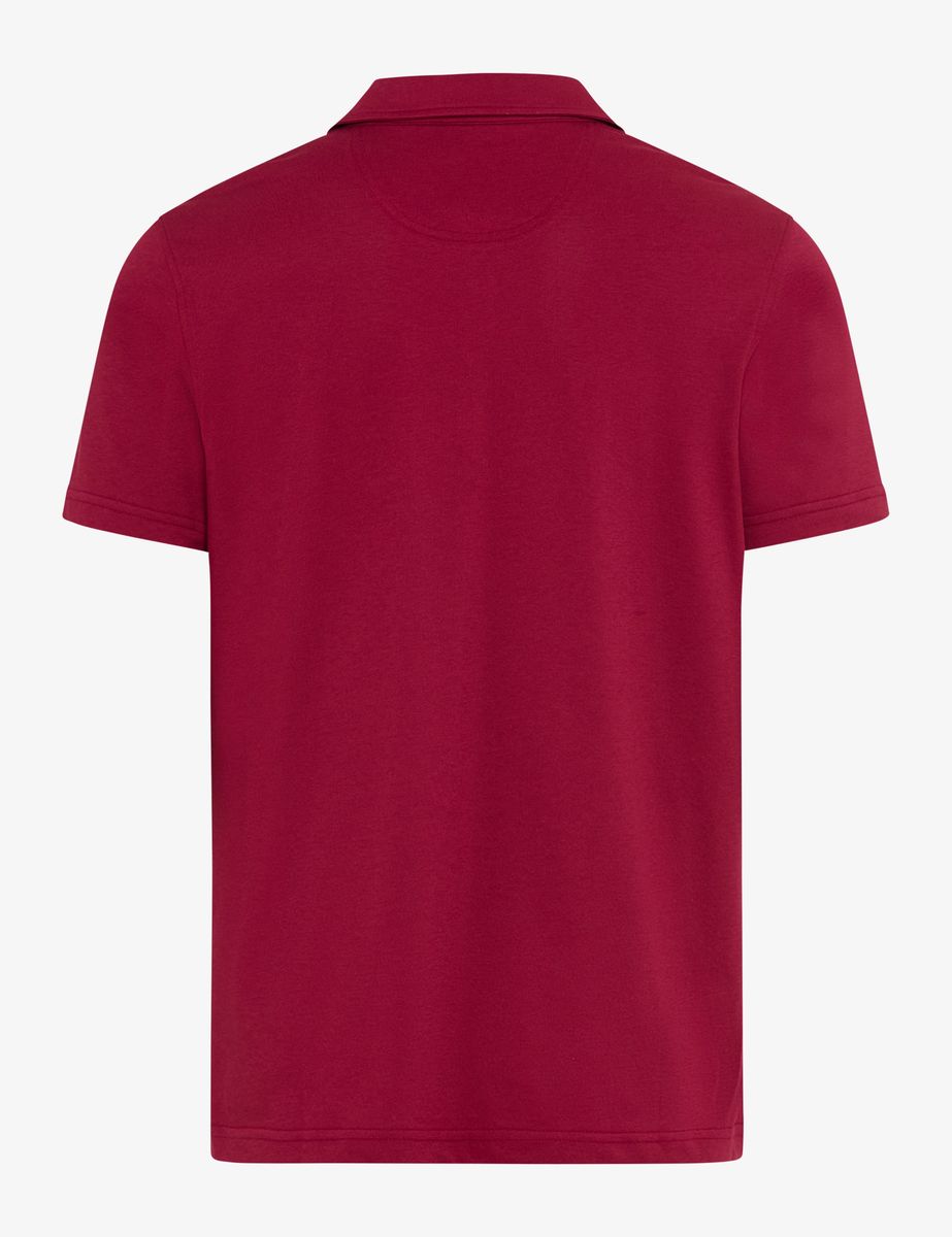 Leichtes Poloshirt aus Baumwollmischung