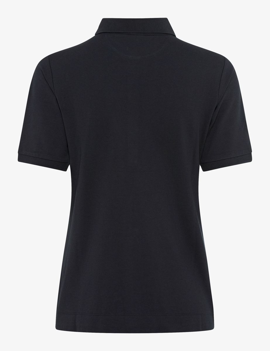Klassisches Piqué-Poloshirt mit Knopfleiste