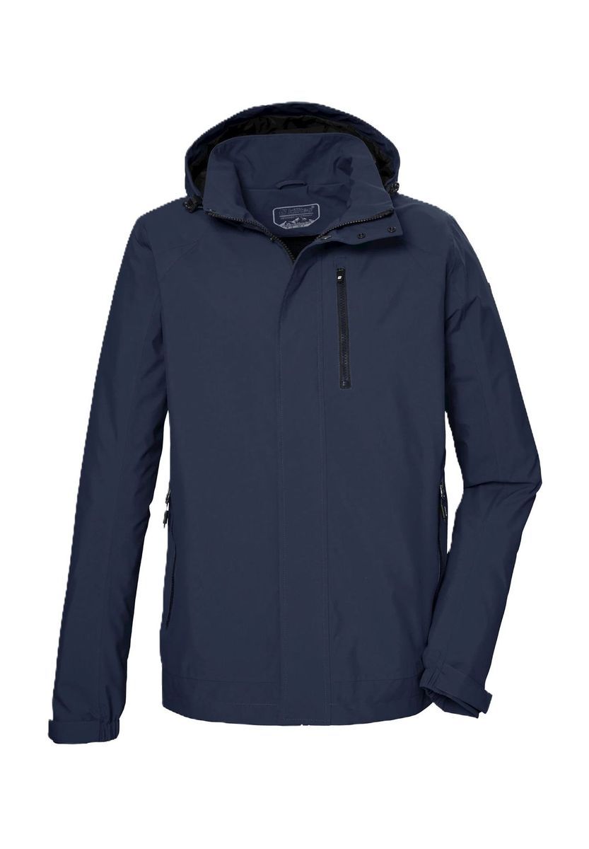 Wasserdichte Outdoor-Jacke mit abnehmbarer Kapuze