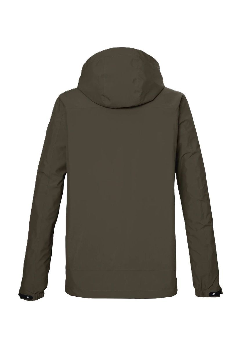 Wasserdichte Outdoorjacke für Herren mit Kapuze