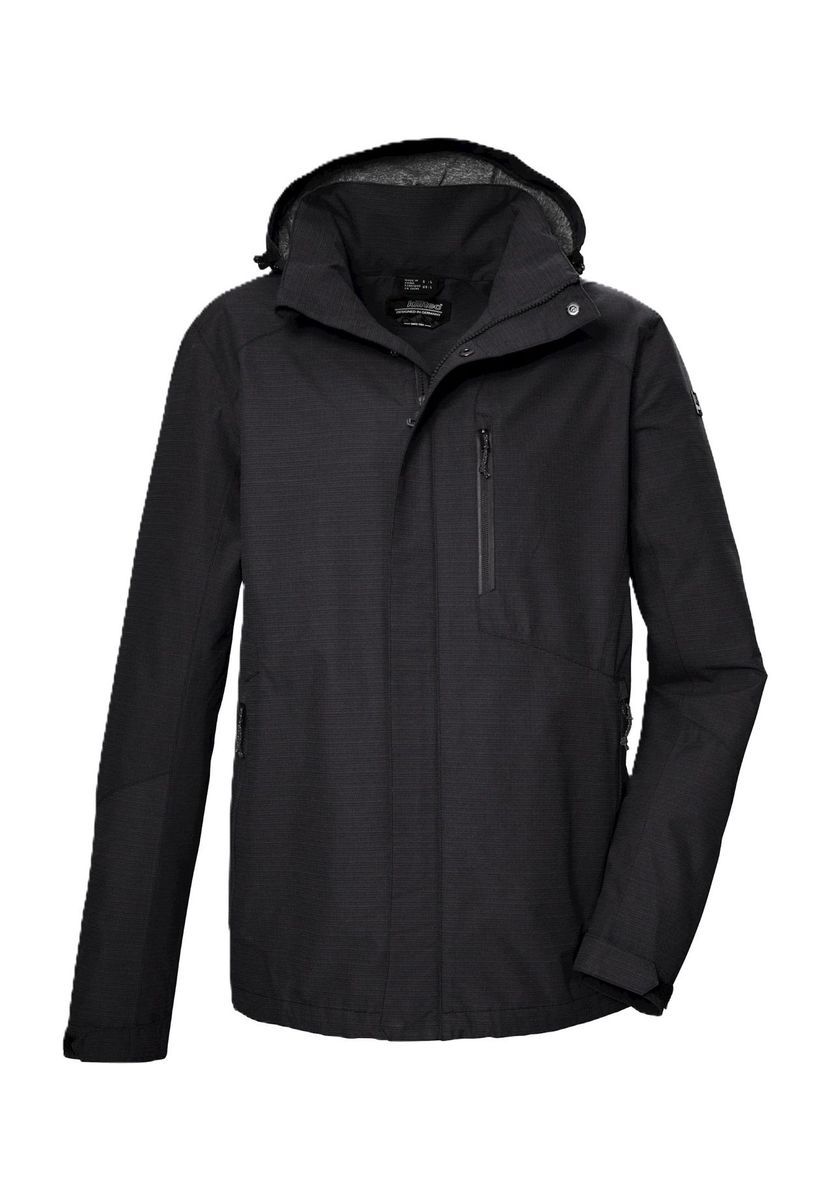 Wasserdichte Outdoorjacke mit Kapuze für Herren