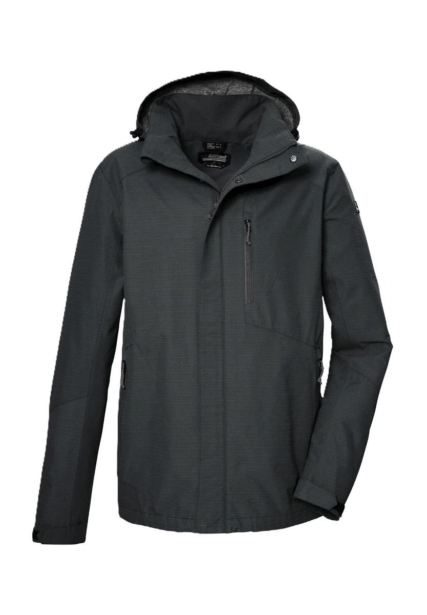 Wasserdichte Outdoorjacke mit Kapuze für Herren