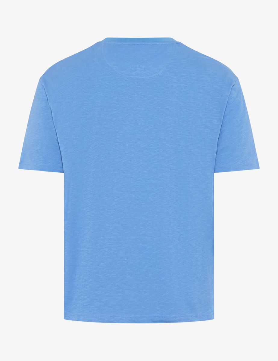 T-Shirt aus Flammgarn-Baumwolle
