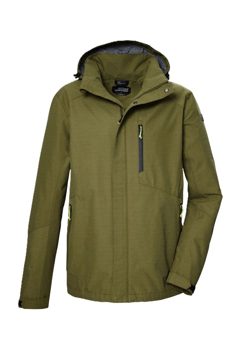 Herren wasserdichte Outdoor-Jacke mit Kapuze