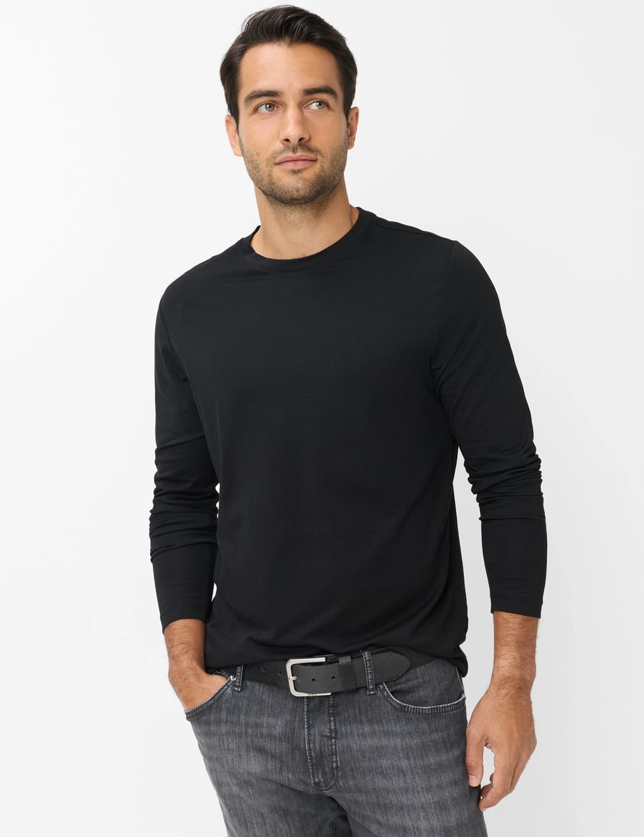 Essentielles Langarm-Modell mit Stretch