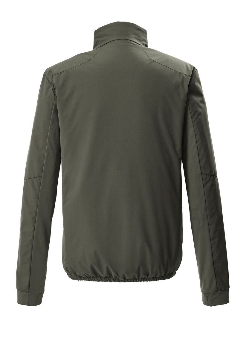 Lässige Herrenjacke in Olivgrün