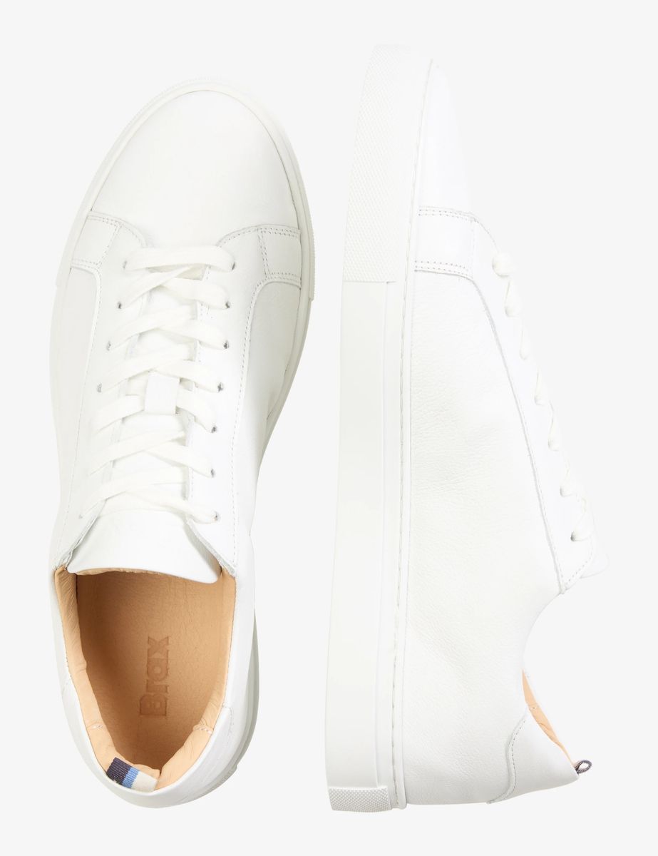 Minimalistische Low-Top-Sneaker aus Leder