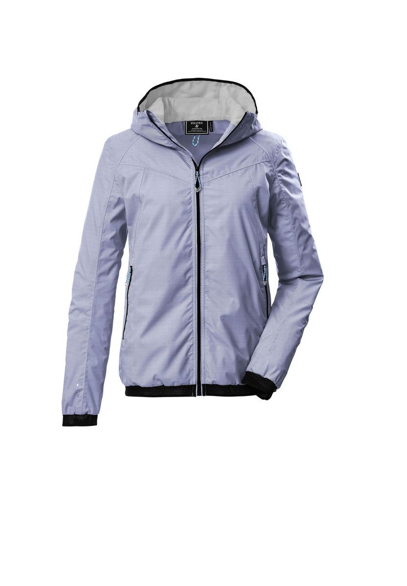 Leichte Zip-Up Jacke mit Kapuze